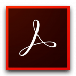 Adobe reader logo